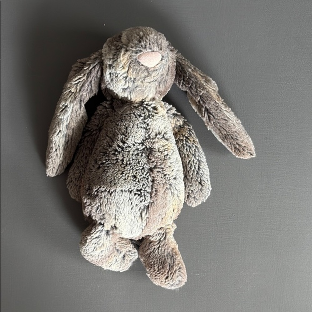 Jellycat Woodland Brownish Grey Plush Bunny - small